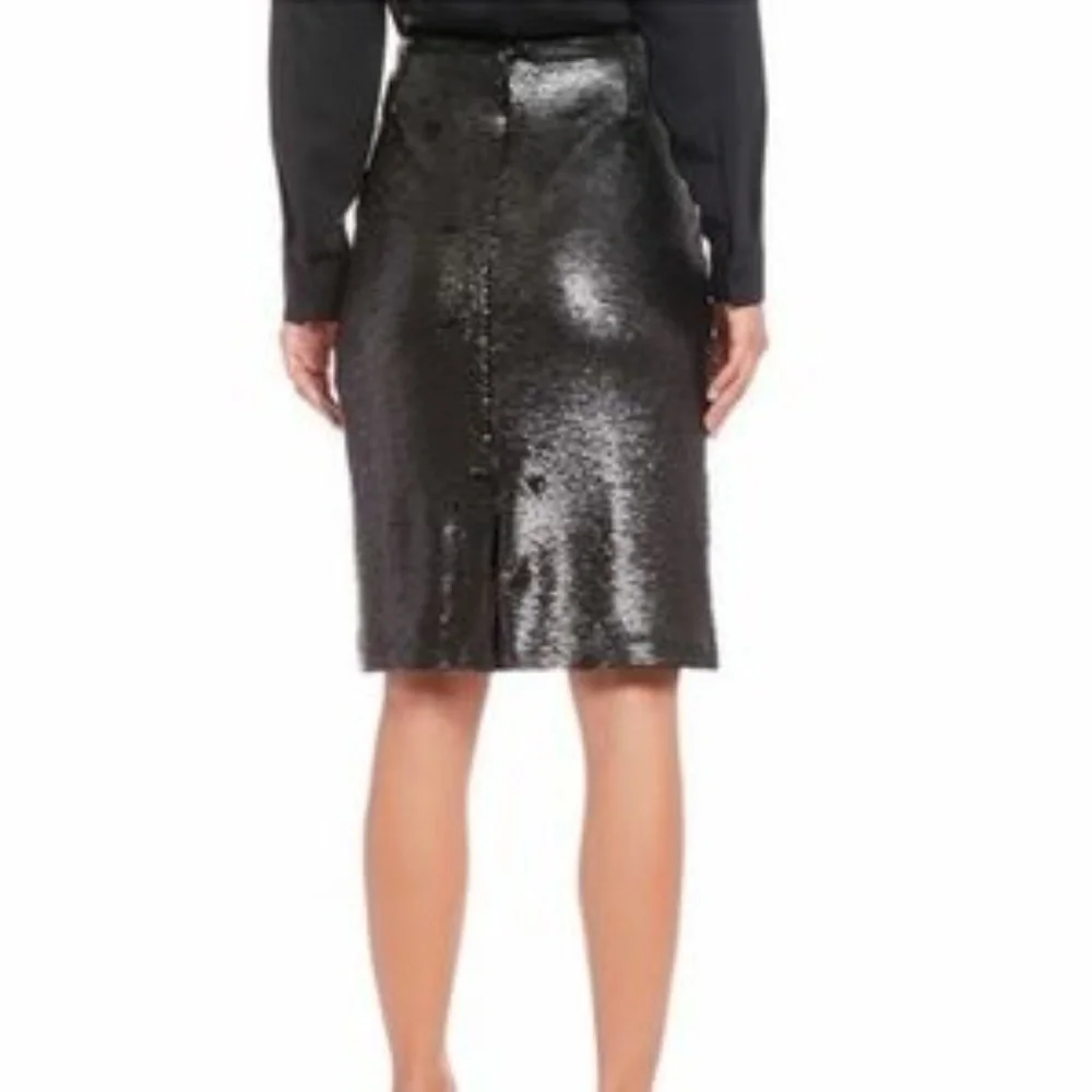 Alex Marie black sequin rouge romance Portia skirt size 4